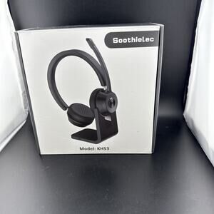 Soothielec Cordless Bluetooth Headset. Model: KH53 (Black)